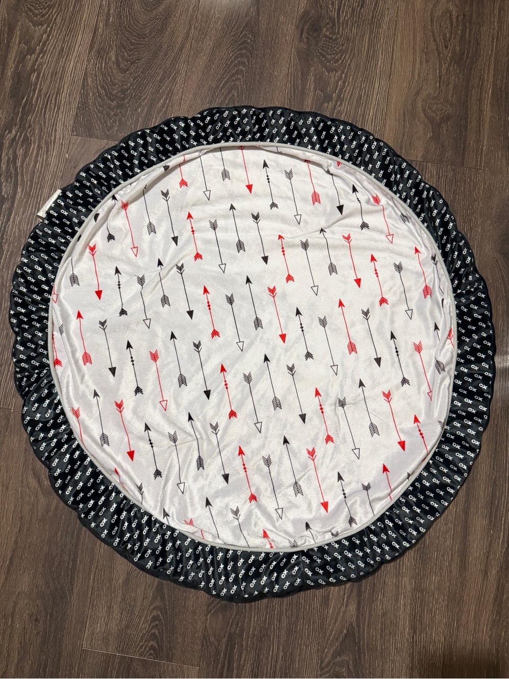 Parent’s Choice Baby Play Mat Plush Arrow Print Tummy Time Floor Blanket